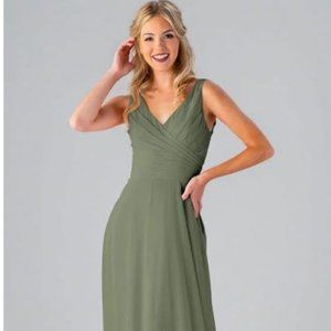Kennedy Blue Bridesmaid Dress, Style Kristen, Color Moss, Size 6